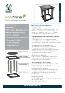 Treeparker fiche technique modules